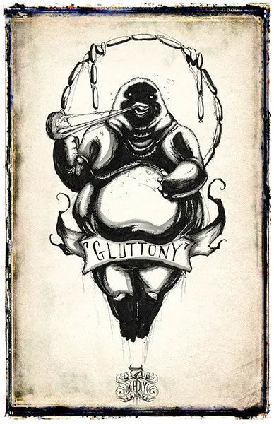 Se7en Deadly Sins Prints Any Means Necessary Clothing