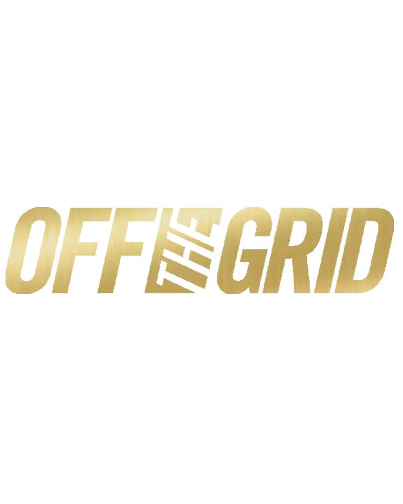 OFF THE GRID Solid Logo Decal - 7 Colors Off The Grid Surplus