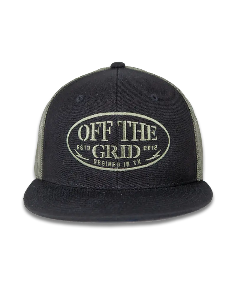 Grunge Snapback Hat Off The Grid Surplus