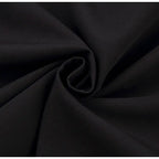black short sleeve summer women dress 2022 Sexy V-neck solid High Street dress A-line mini Vestido nowadaysfashion