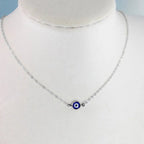 Turkish Evil Eye Pendant Choker Necklace Lucky Blue Evil Eyes Clavicle Chain Necklace nowadaysfashion