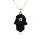 Turkish Evil Eye Pendant Choker Necklace Lucky Blue Evil Eyes Clavicle Chain Necklace nowadaysfashion