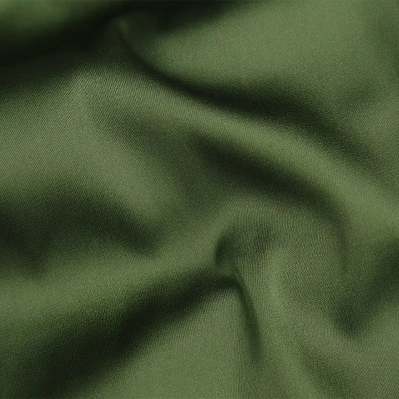 Ruched Satin Summer Dress Drawstring Spaghetti Straps Cowl Neck Backless Long Dresses nowadaysfashion