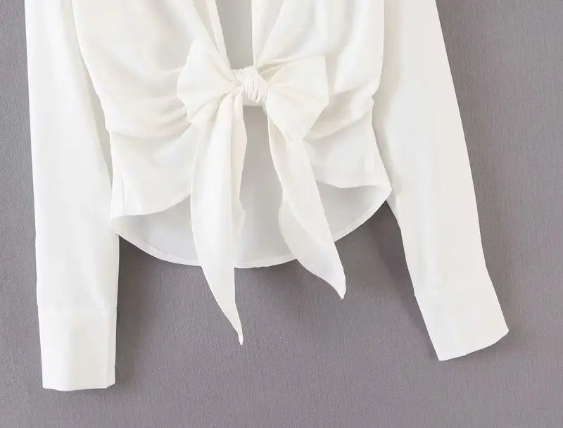 mini dress summer long sleeves women irregularity pleated vocation style loose white shirtdress nowadaysfashion