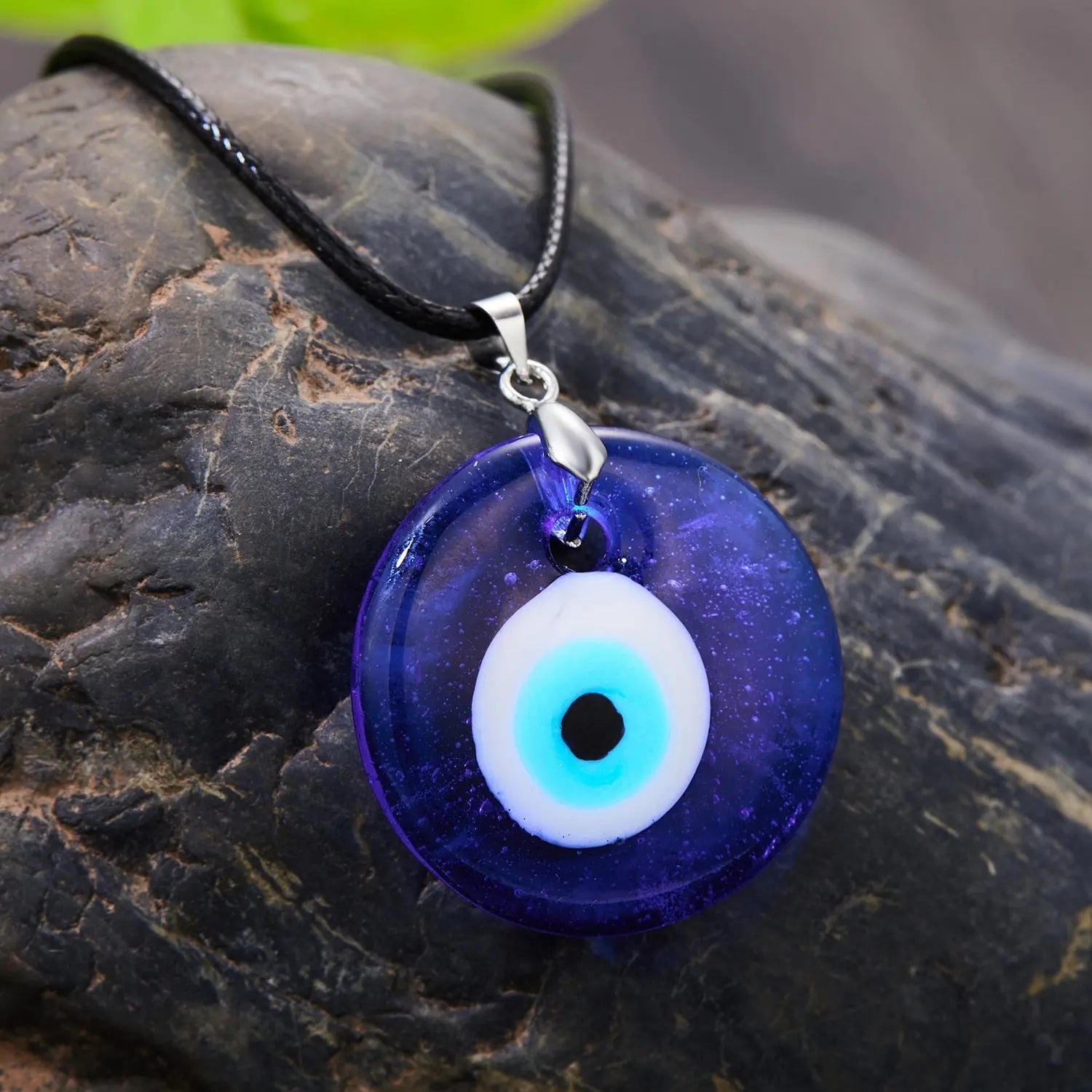 Turkish Evil Eye Pendant Choker Necklace Lucky Blue Evil Eyes Clavicle Chain Necklace nowadaysfashion