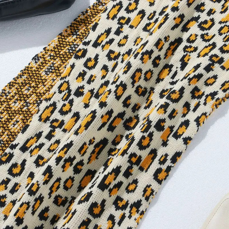 Knitted Side Split Sweater Dress Sleeveless Spring Clothes for Women Y2k Outfits Long Maxi Dresses nowadaysfashion