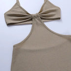 Strap Sexy Backless Maxi Dress Summer Holiday Women Dresses Hollow Out Dress Sundress nowadaysfashion