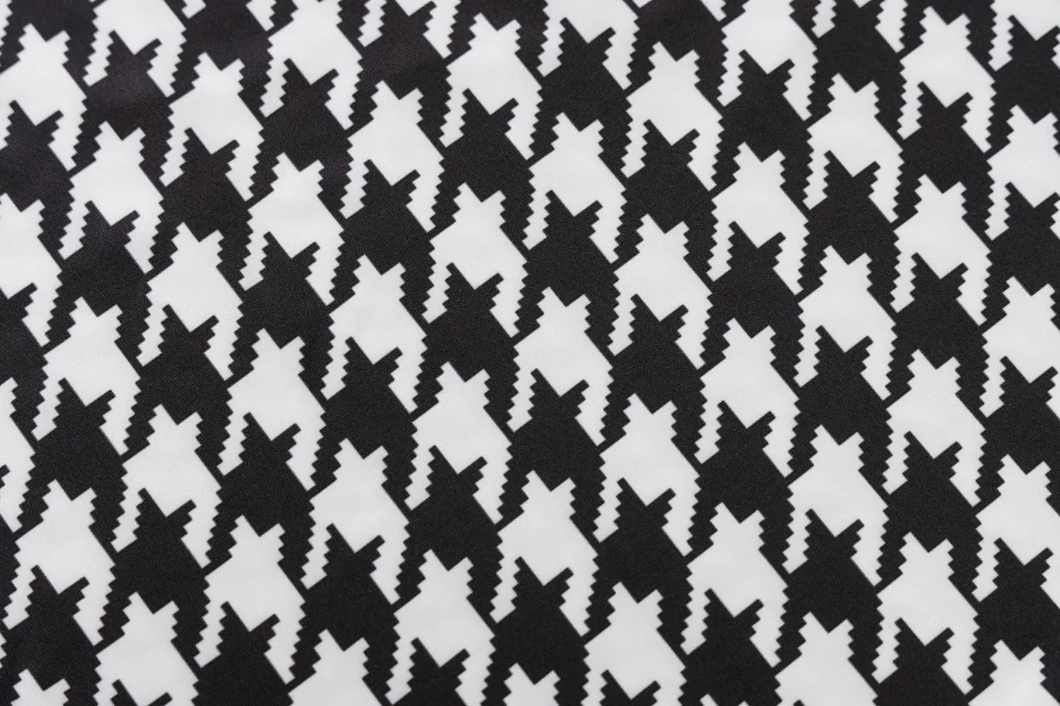 Houndstooth Print Women Long Sleeve Midi Dress Hollow Out Bodycon Streetwear nowadaysfashion