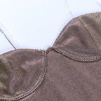 Spring and Summer For 2022 Tank Strap Designer Clothes Backless  Casual Basic Corset Dress nowadaysfashion