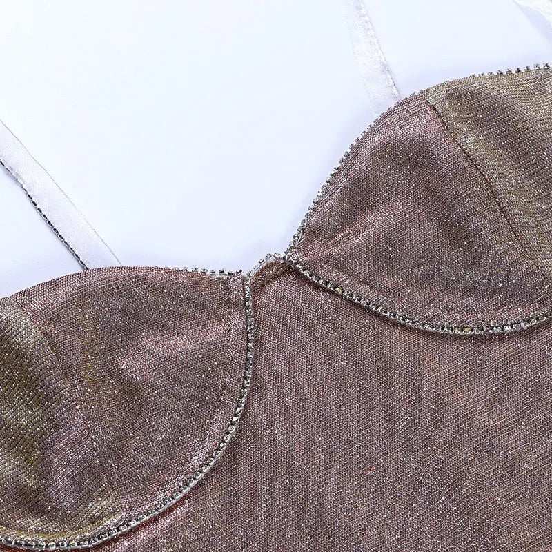 Spring and Summer For 2022 Tank Strap Designer Clothes Backless  Casual Basic Corset Dress nowadaysfashion