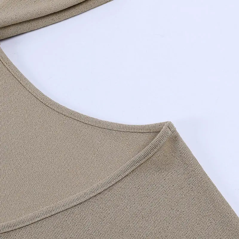 Knitted Maxi Dresses for Women Summer 2021 Elegant Sexy Cut Out Backless Bodycon nowadaysfashion