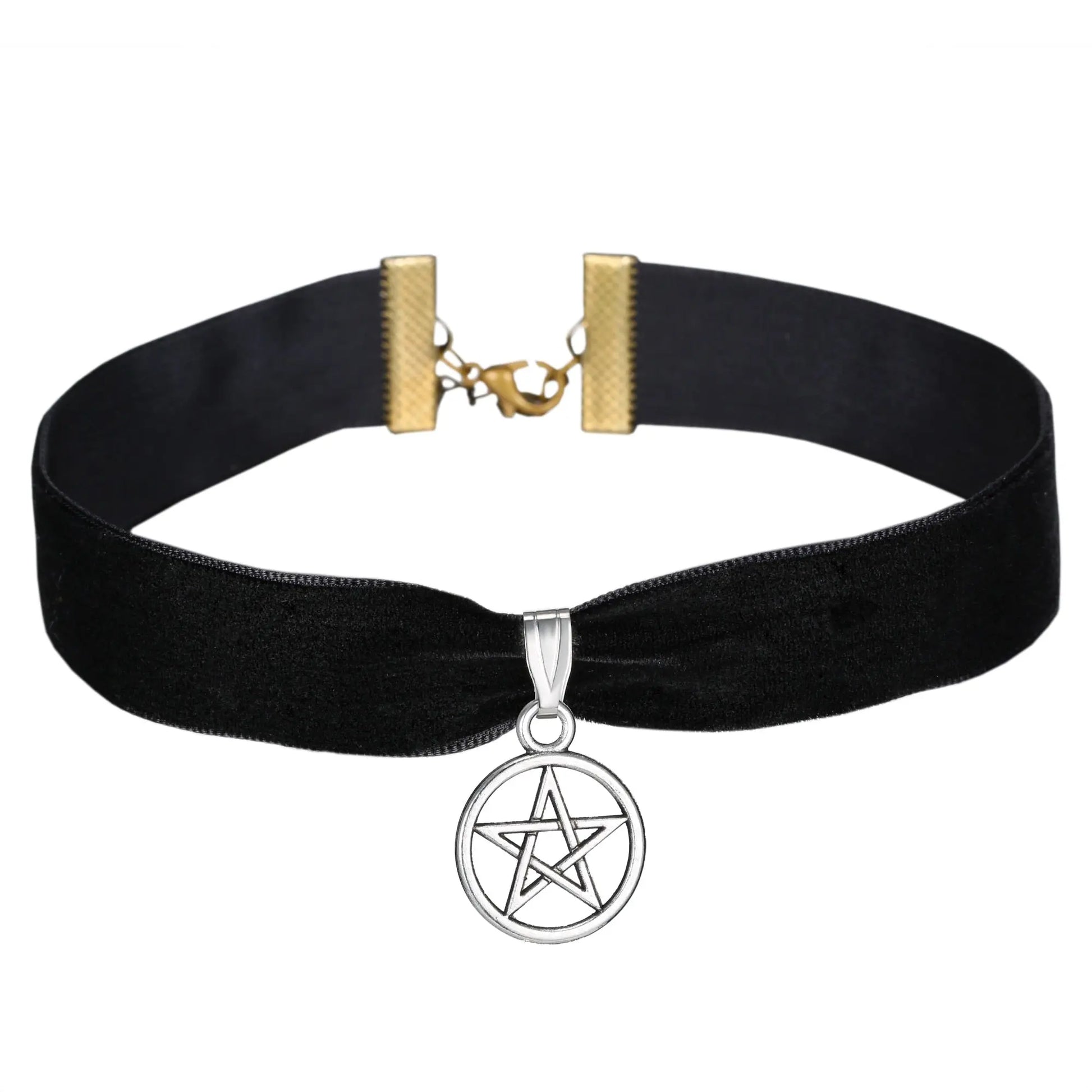 New Punk Gothic PU Leather Choker Chain Heart Buckle Collar Necklace nowadaysfashion
