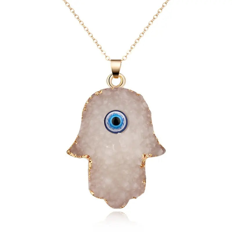 Turkish Evil Eye Pendant Choker Necklace Lucky Blue Evil Eyes Clavicle Chain Necklace nowadaysfashion