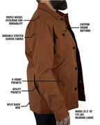 Heston Chore Coat - TOB Off The Grid Surplus