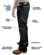 Hideout Denim Boot Cut - Black Off The Grid Surplus