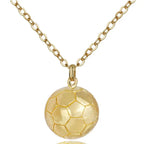 Basketball Necklace Choker Gold Silver Color Ball Shaped Pendant Sports Hip Hop Punk Jewelry nowadaysfashion