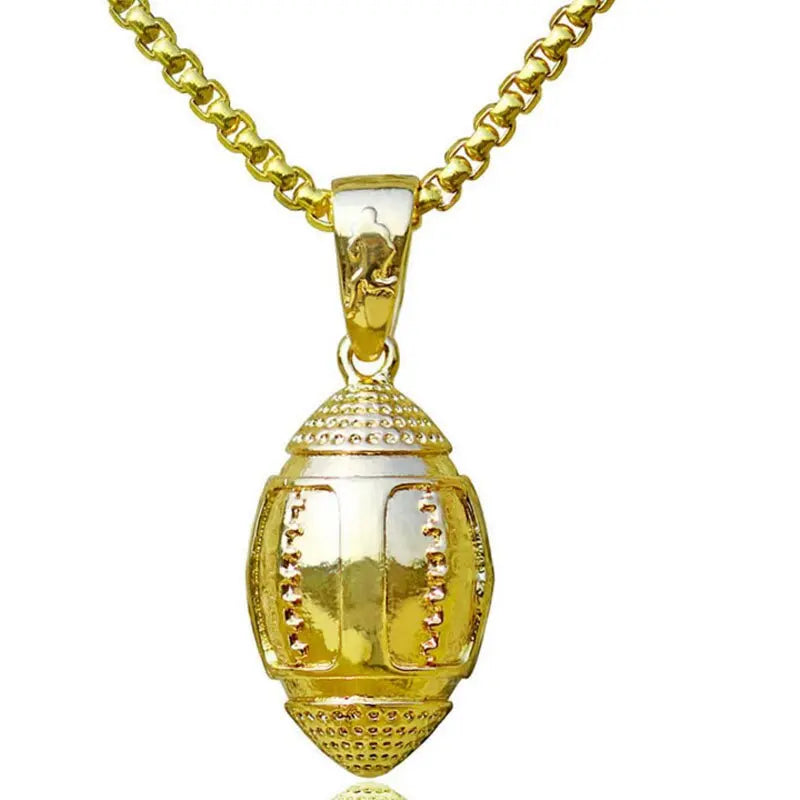 Basketball Necklace Choker Gold Silver Color Ball Shaped Pendant Sports Hip Hop Punk Jewelry nowadaysfashion