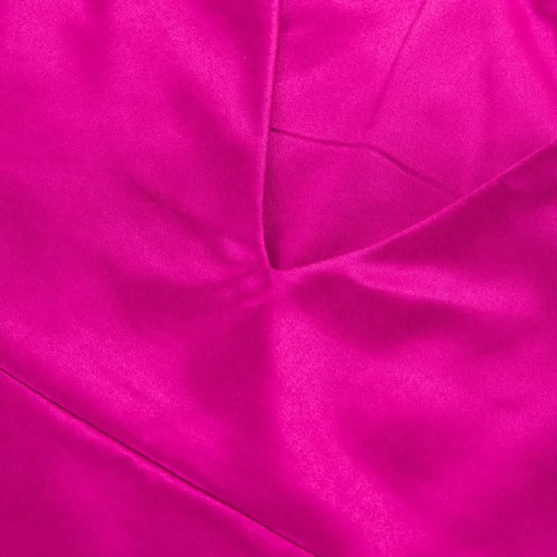 Satin V Neck Maxi Dress Women Spaghetti Strap Sleeveless Backless Side Split Long Dresses Lady Vestido nowadaysfashion