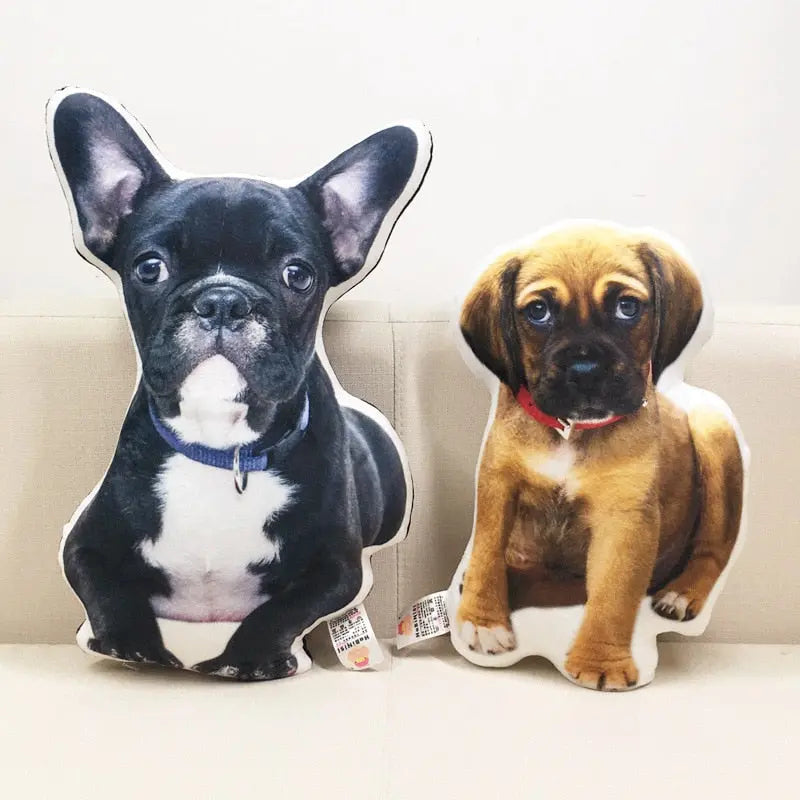 Photo customization DIY cushions Creative gift dogs pillow Plush Toys Dolls Stuffed Animal cushion Sofa Car Decorative nowadaysfashion