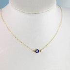 Turkish Evil Eye Pendant Choker Necklace Lucky Blue Evil Eyes Clavicle Chain Necklace nowadaysfashion