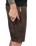 Havok Shorts 10" - Dark Brown Off The Grid Surplus