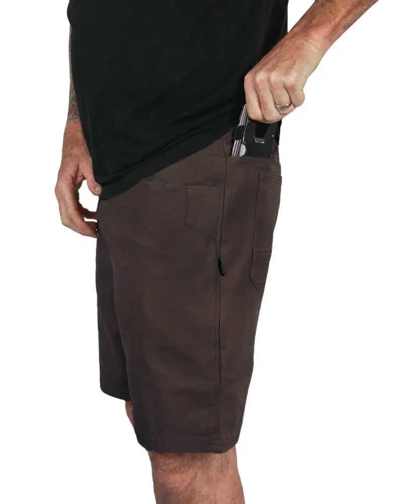 Havok Shorts 10" - Dark Brown Off The Grid Surplus