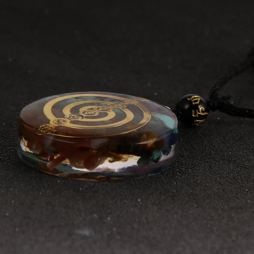 Energy Generator Orgone Amulet 7 Chakras Pendant Necklace nowadaysfashion