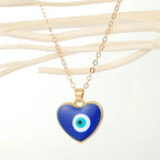 Turkish Evil Eye Pendant Choker Necklace Lucky Blue Evil Eyes Clavicle Chain Necklace nowadaysfashion