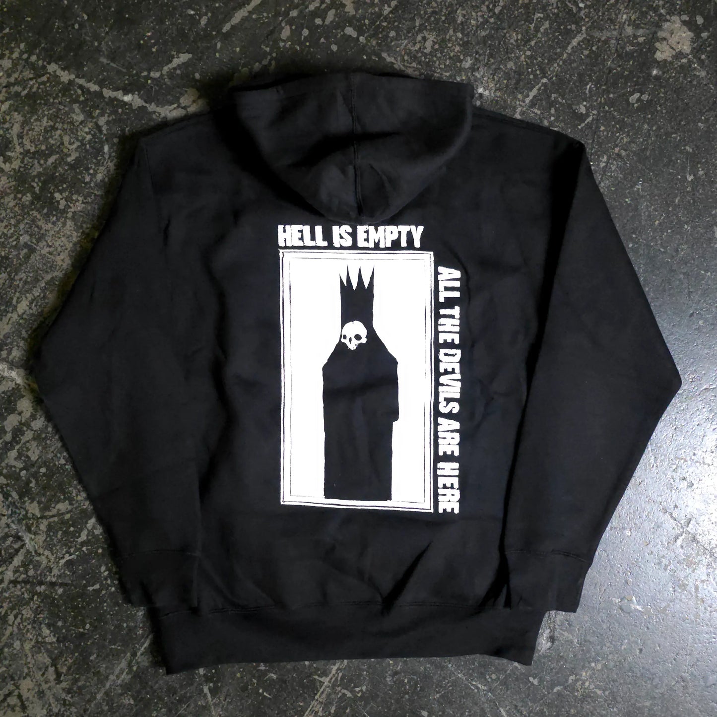 Hell is Empty Pullover Hoodie Any Means Necessary Clothing