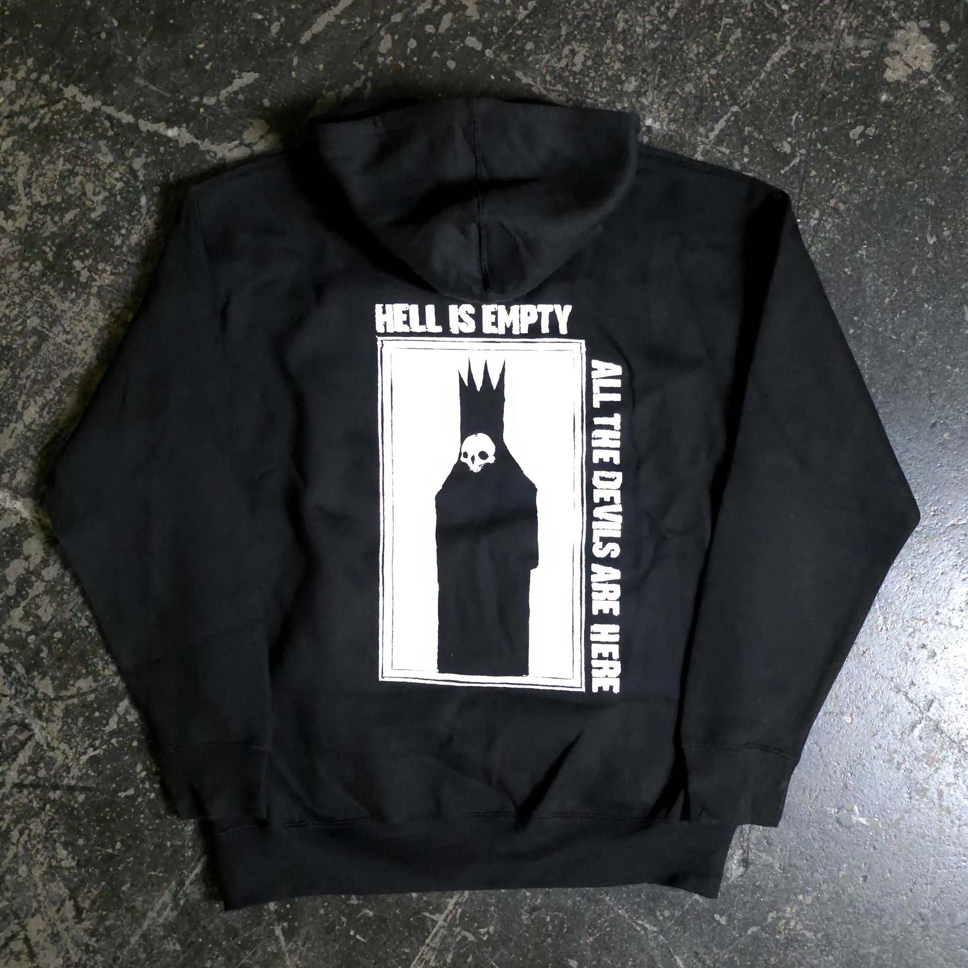 Hell is Empty Pullover Hoodie Any Means Necessary Clothing