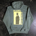 Hell is Empty Pullover Hoodie Sage Any Means Necessary Clothing