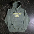 Hell is Empty Pullover Hoodie Sage Any Means Necessary Clothing