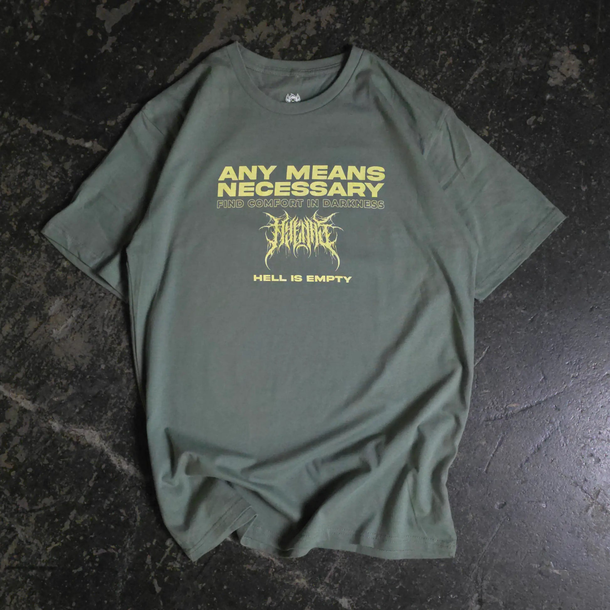 Hell is Empty T-Shirt Sage Any Means Necessary Clothing
