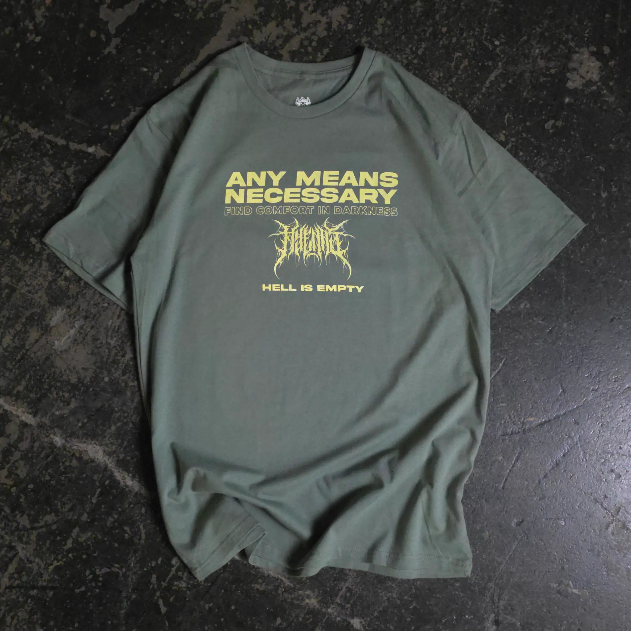 Hell is Empty T-Shirt Sage Any Means Necessary Clothing