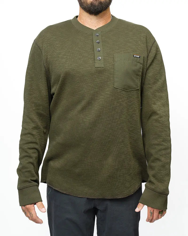 Draper Henley - Dark Olive Off The Grid Surplus