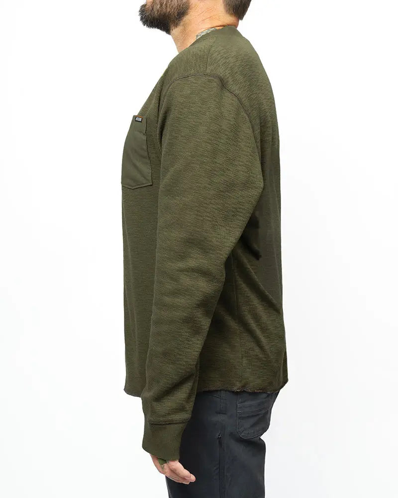 Draper Henley - Dark Olive Off The Grid Surplus