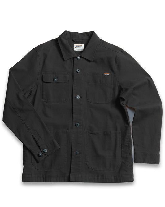 Heston Chore Coat - Black Off The Grid Surplus
