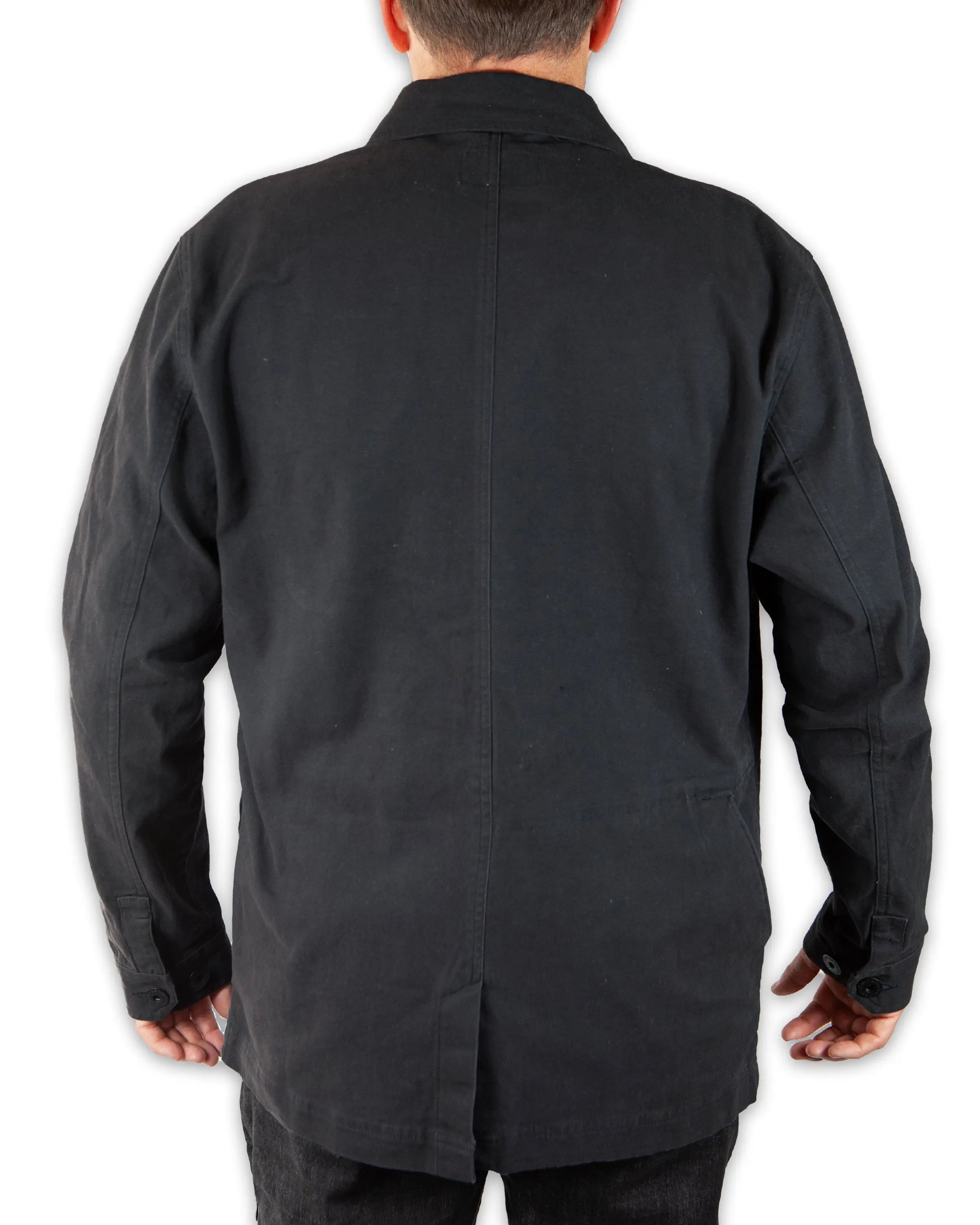 Heston Chore Coat - Black Off The Grid Surplus