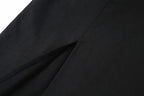Backless Strap Split Dress Women Elastic Long Dresses Sleeveless Camisole Dress nowadaysfashion