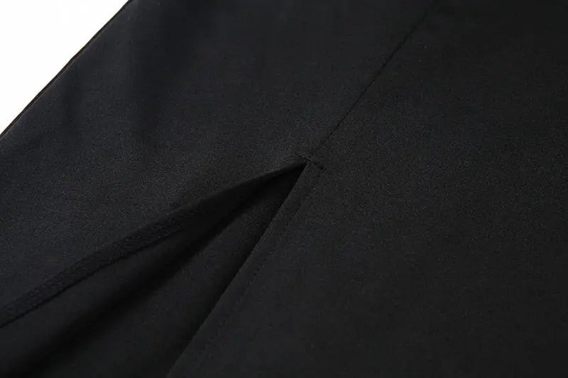 Backless Strap Split Dress Women Elastic Long Dresses Sleeveless Camisole Dress nowadaysfashion