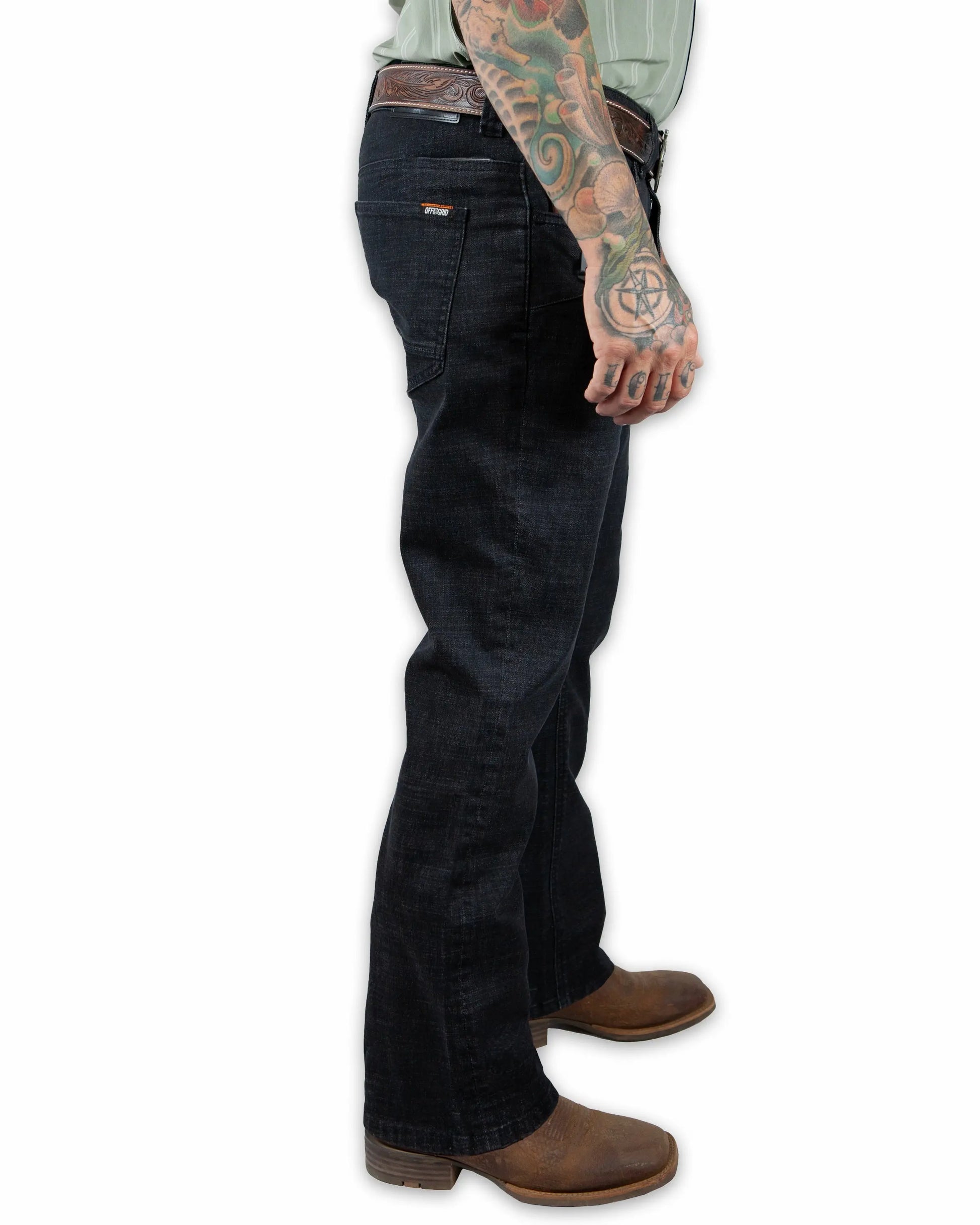 Hideout Denim Boot Cut - Black Off The Grid Surplus