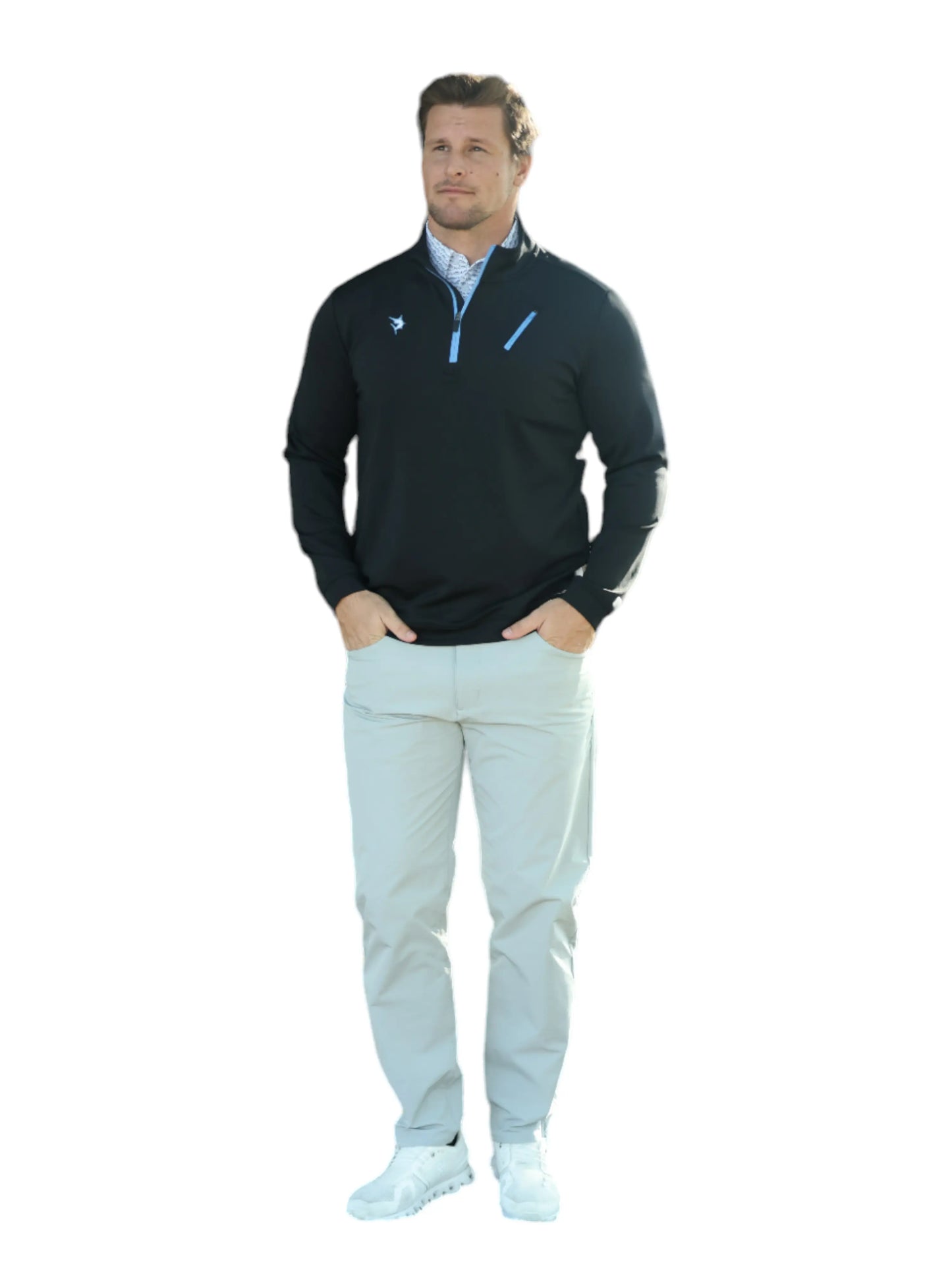 Oceanside Pullover Smooth Stretch White Water Life