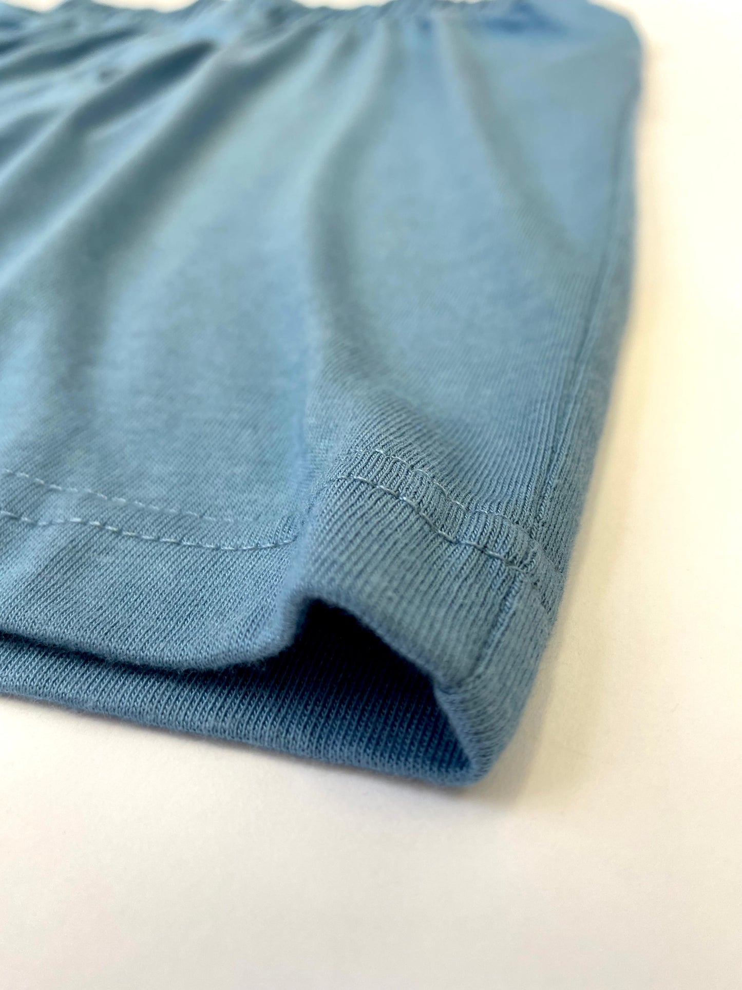 Men's Bamboo Viscose/Cotton Boxer Style Underwear Steel Blue Color - 3-pack Spun Bamboo