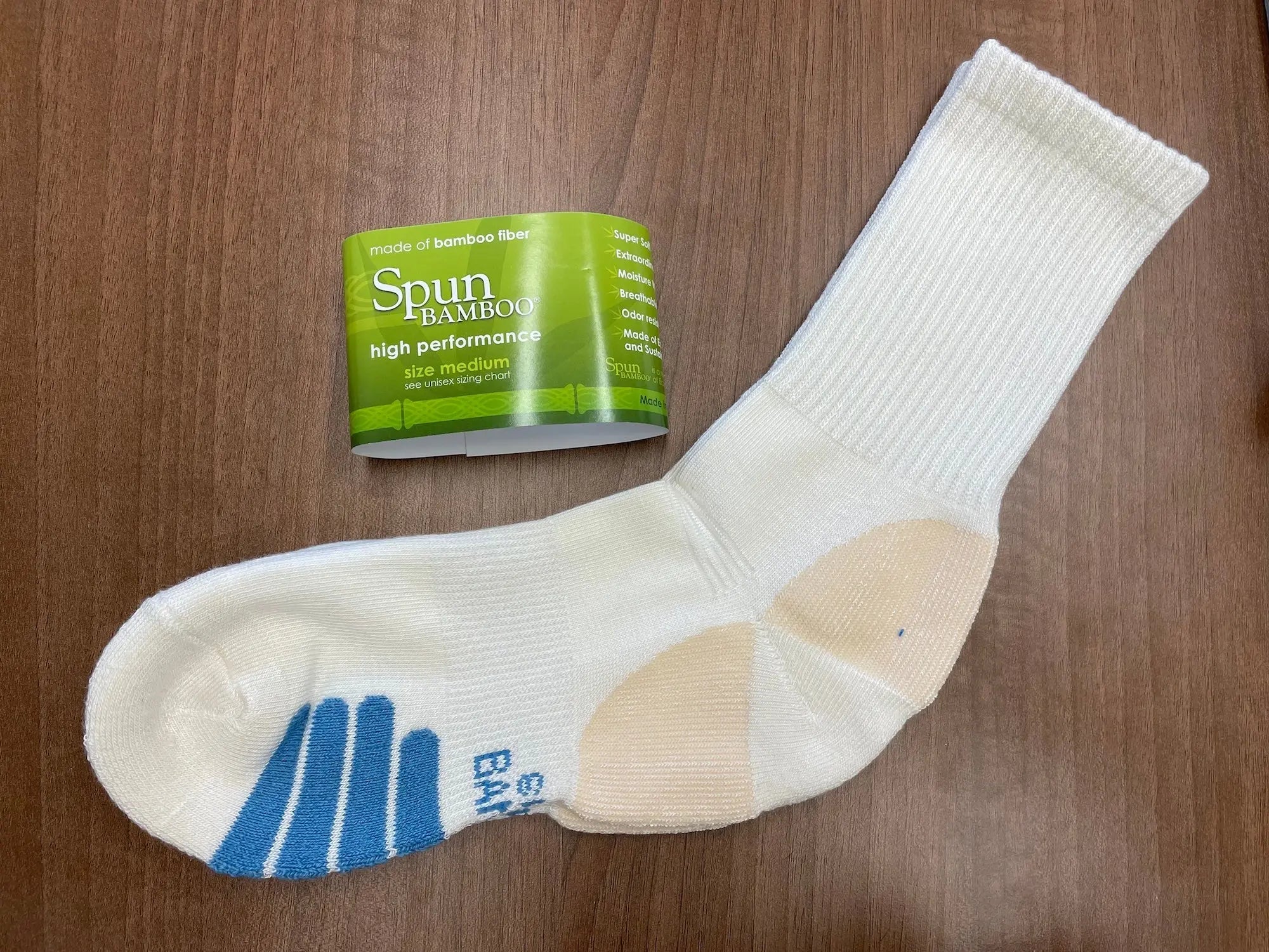 High Performance Crew Bamboo Viscose Socks Spun Bamboo