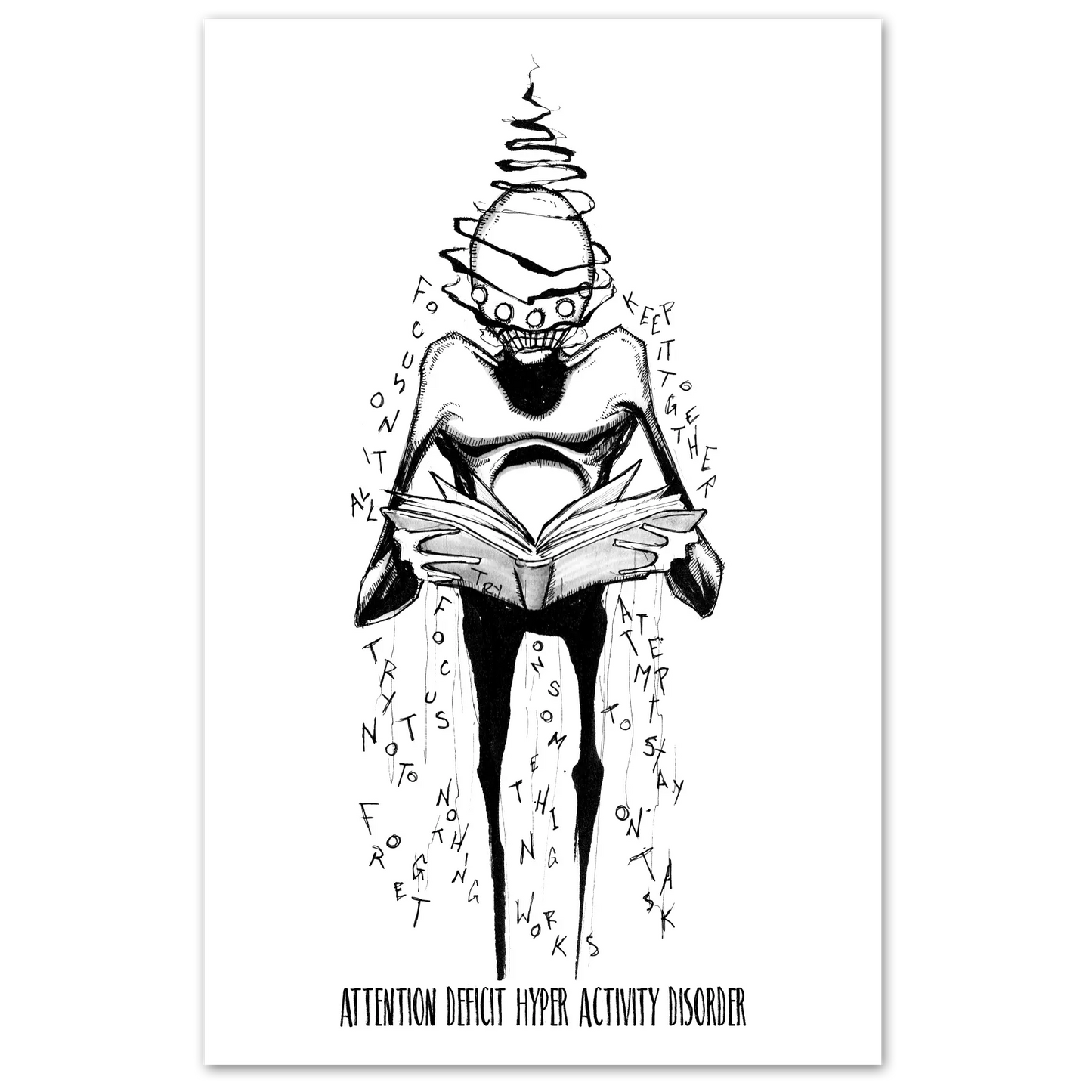It's All In Your Head Series 2 Prints Any Means Necessary Clothing