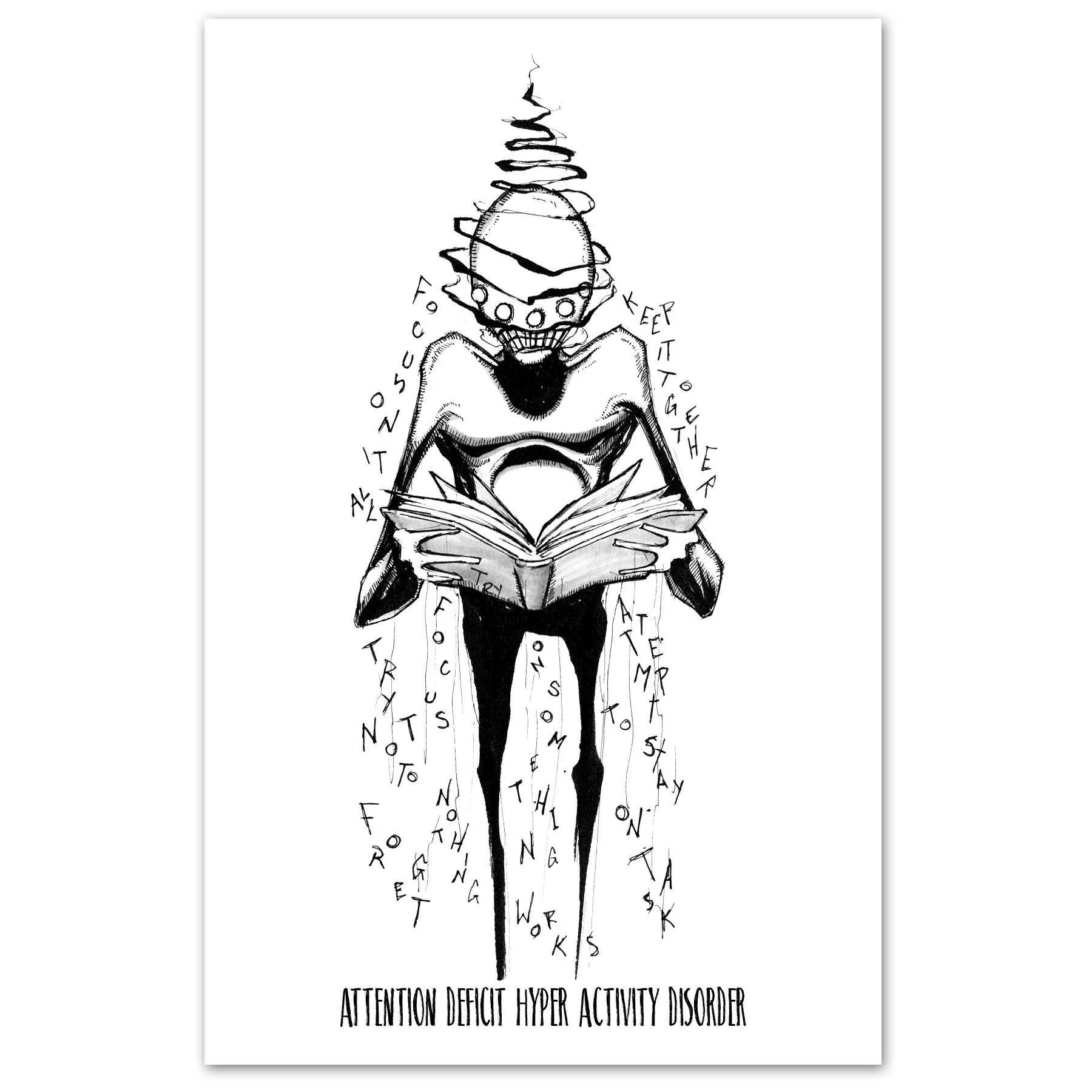 It's All In Your Head Series 2 Prints Any Means Necessary Clothing