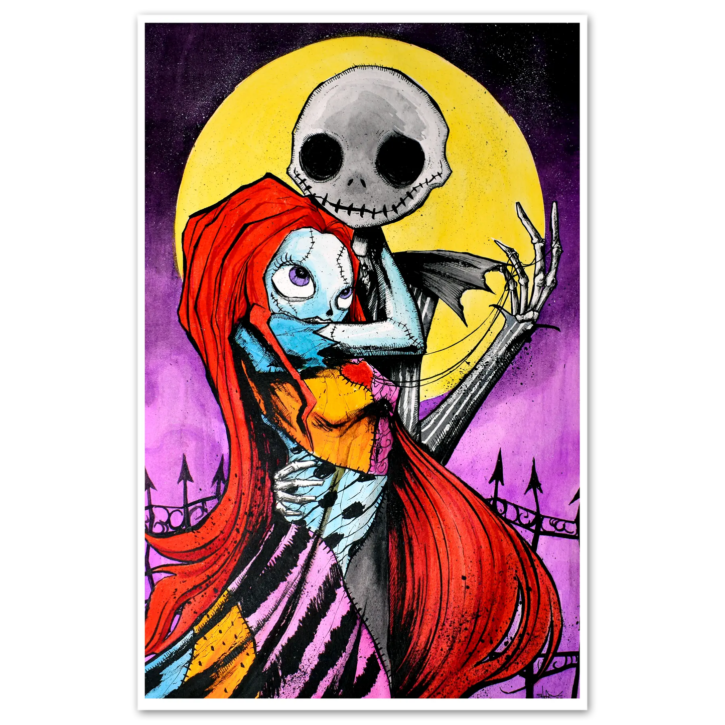 Jack and Sally Print Any Means Necessary Clothing