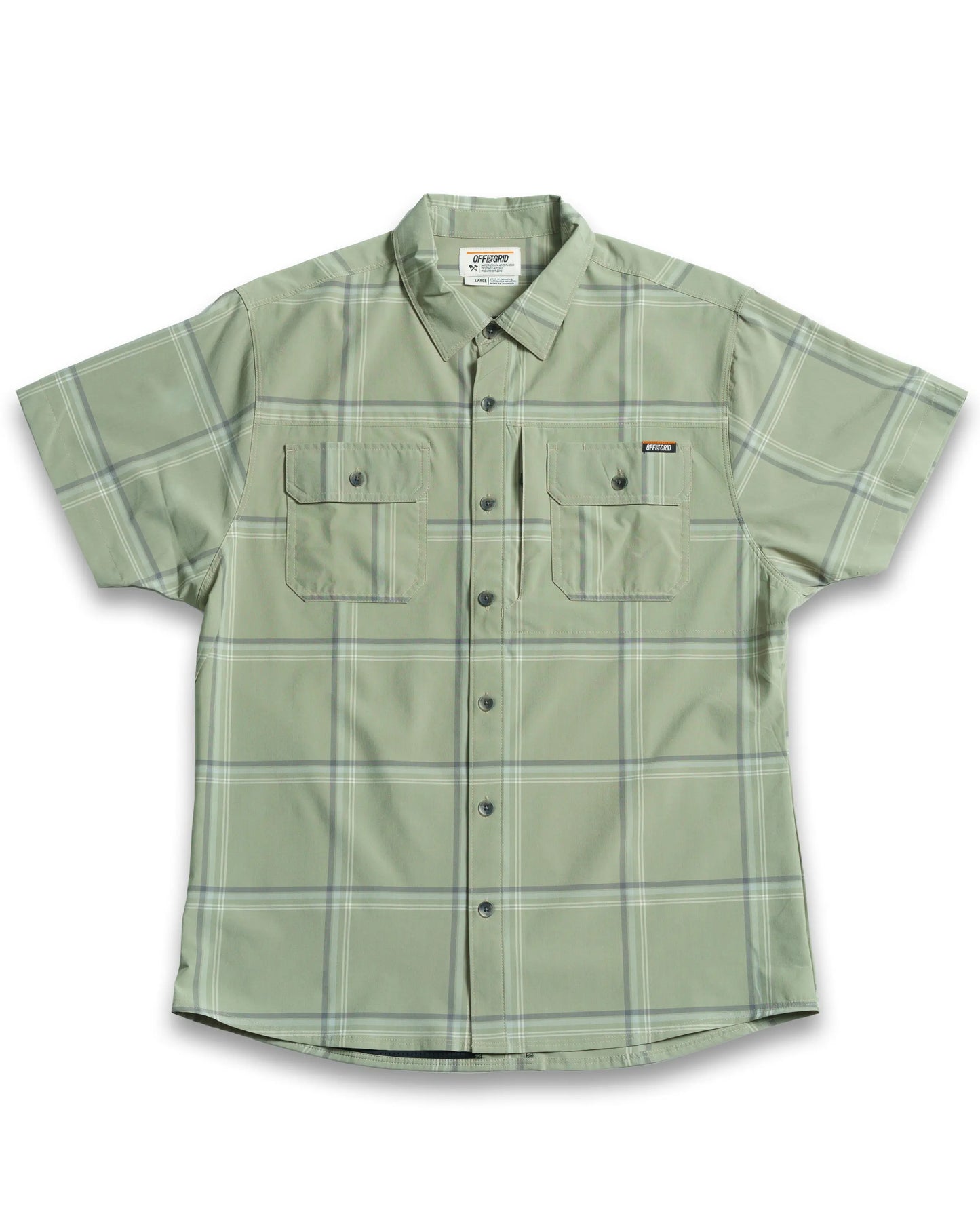 Jack Knife SS Shirt - Sage Green Off The Grid Surplus