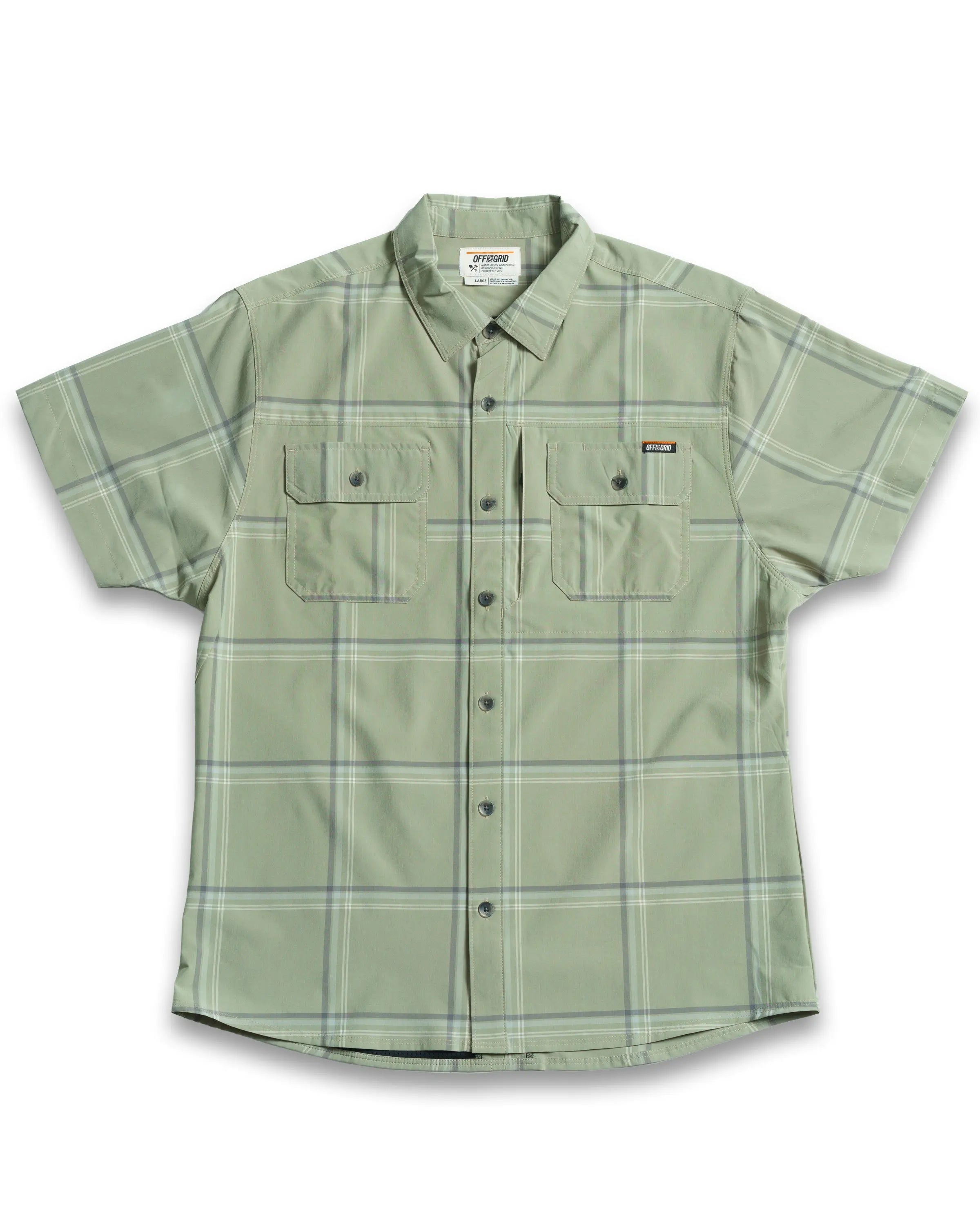 Jack Knife SS Shirt - Sage Green Off The Grid Surplus
