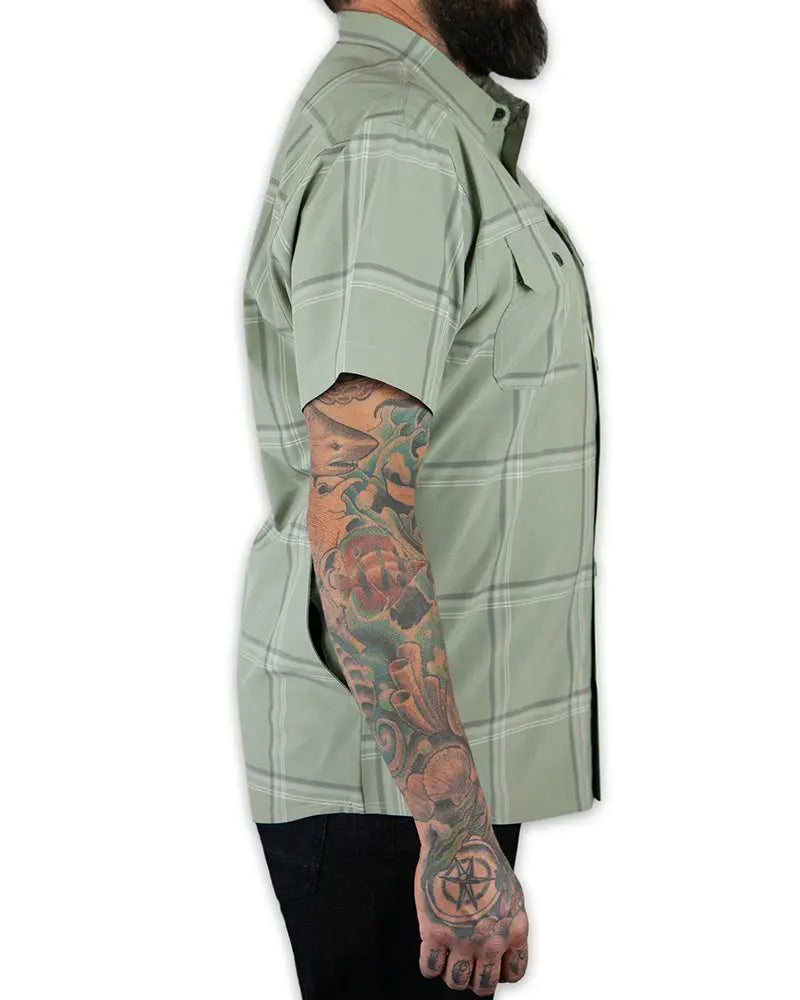 Jack Knife SS Shirt - Sage Green Off The Grid Surplus